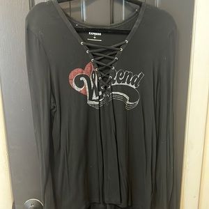 Womens express long sleeve